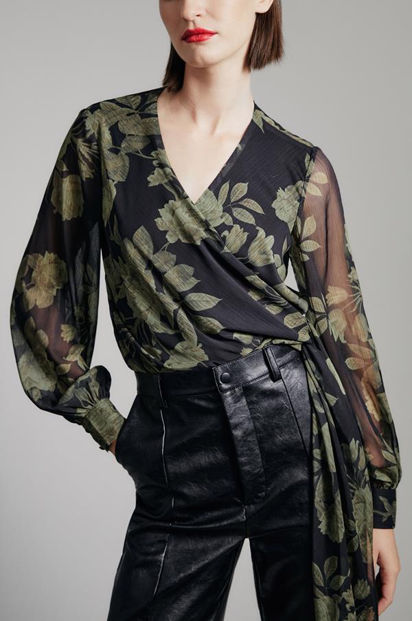 Diana Wrap Top