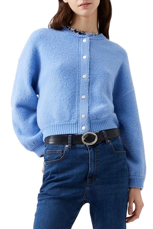 Melissa Knit Bomber Jacket