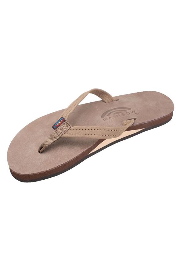 Womens Single Layer Narrow Strap Sandal