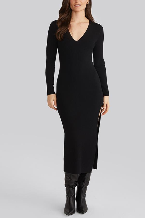 Allison Maxi Lace Up Back Dress