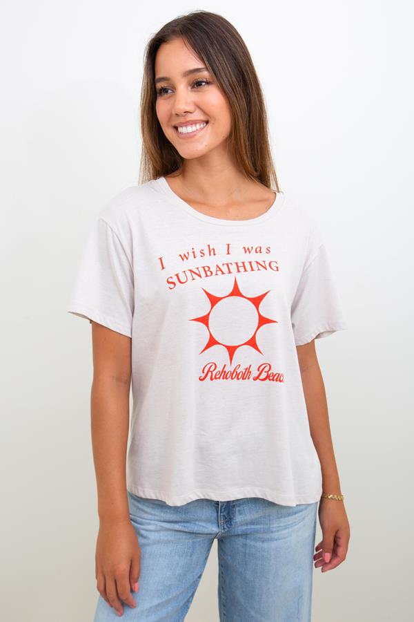 Rehoboth Sunbathing Tee