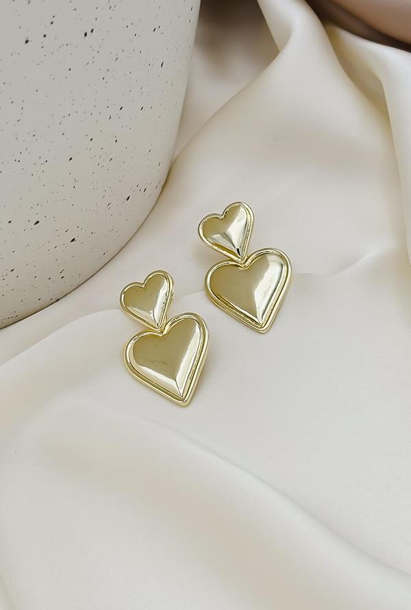 Valentina Stud Heart Earring