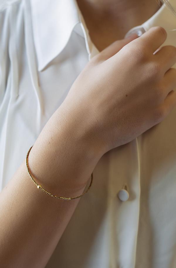 Mocha Seed Sprinkle Bangle