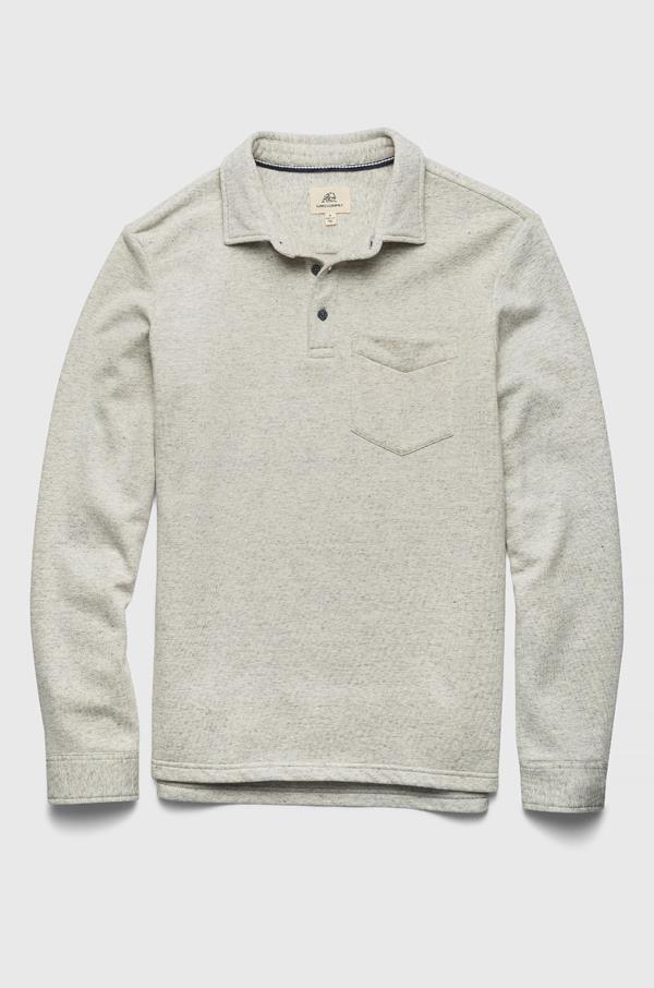 Cary Ls Ultra Soft Pocket Polo