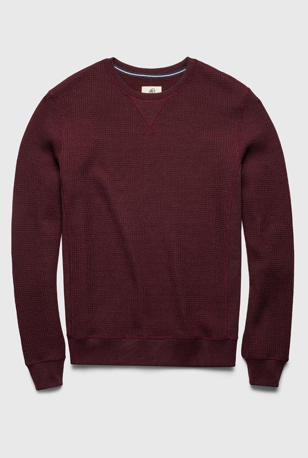 Waffle Thermal Crewneck