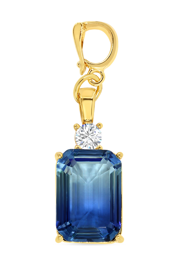 Charm Shop Blue Gem Charm
