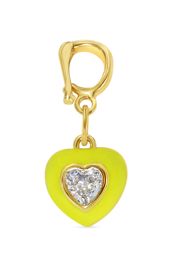 Charm Shop Neon Heart Charm