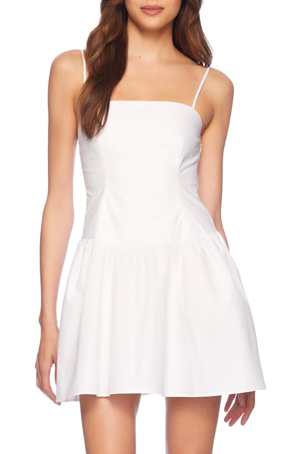 Poplin Strap Dress