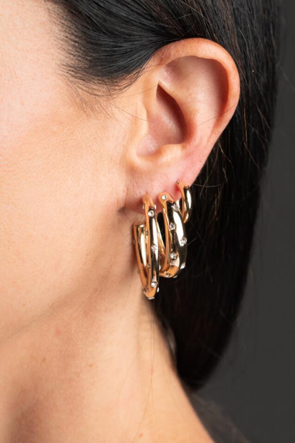 Brilliant Bauble Earrings Set