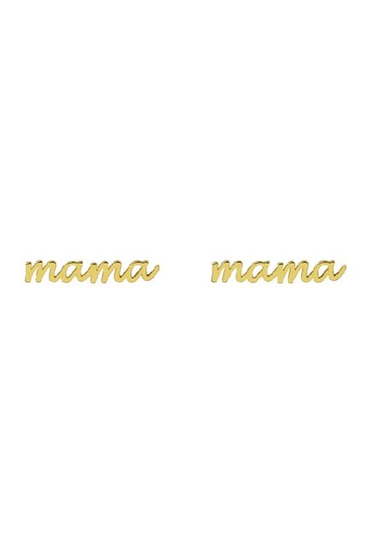 14K Gold Dip Mama Earrings