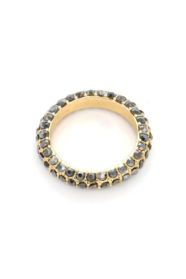 Pave Stone Ring