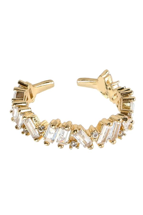 Baguette Cluster Ring