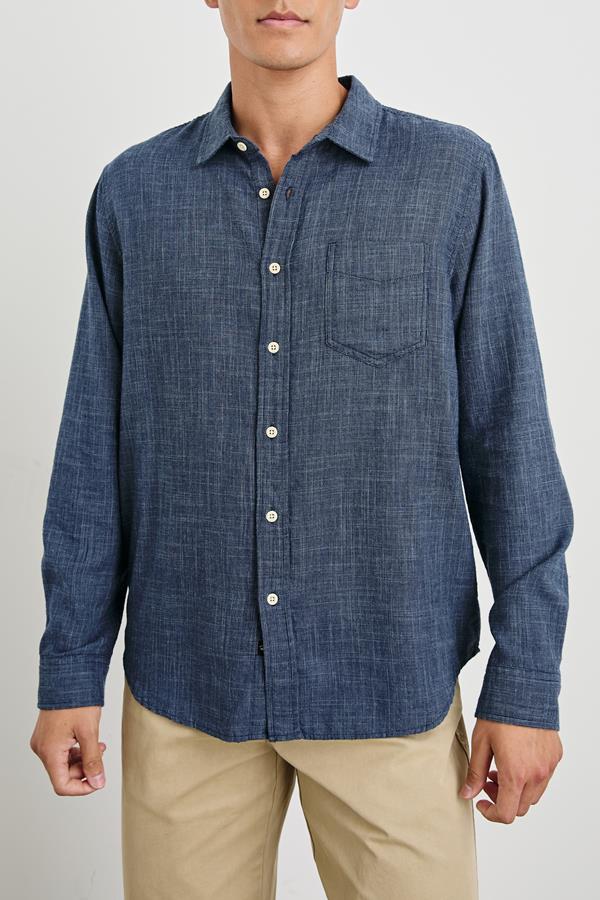 Wyatt Ls Denim Shirt