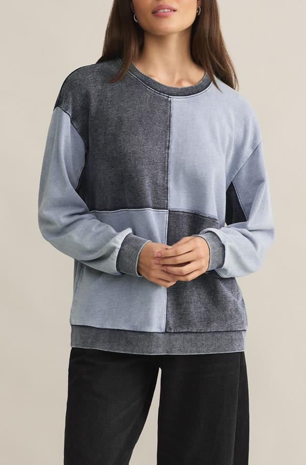 Fair & Square Denim Sweatshirt