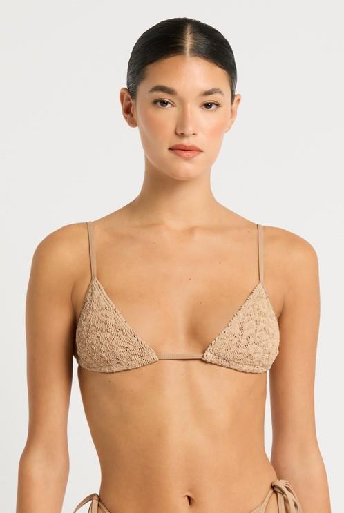 Oat Leopard Luana Triangle Top