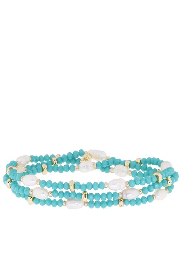 Crystal Beaded Pearl