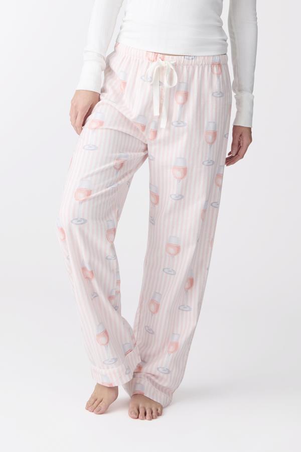 Rose Flannel Pant