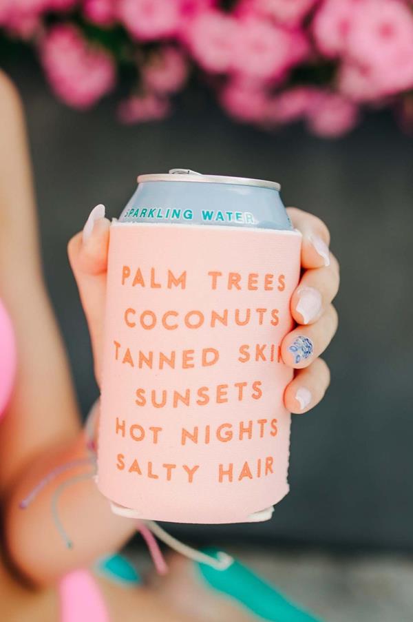 Beach Favorites Koozie