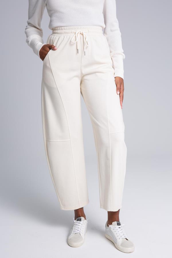 Seamed Pull On Barrel Lounge Pant