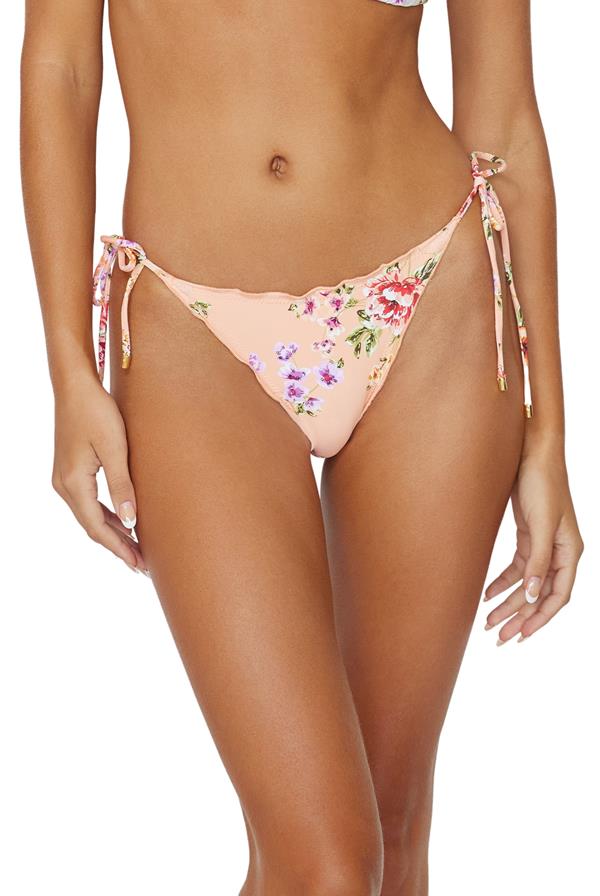 Bahia Embroidered Lettuce Edge Tie Tenny