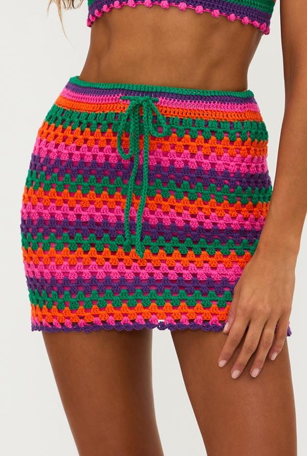 Technicolor Rays Alita Skirt