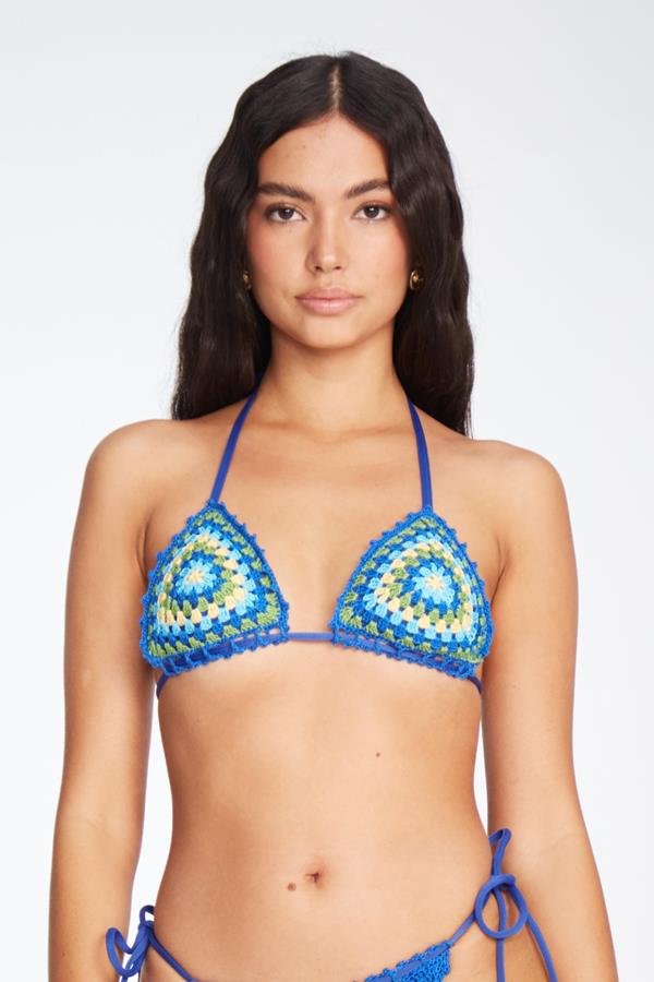 Cuba Blue Yellow Top