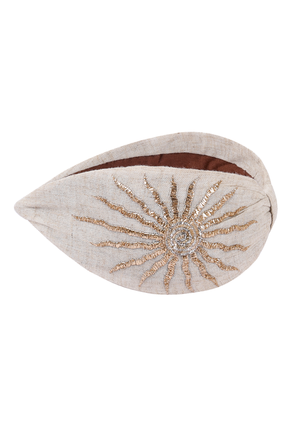 Byron Bay Embroidered Headband Wrap