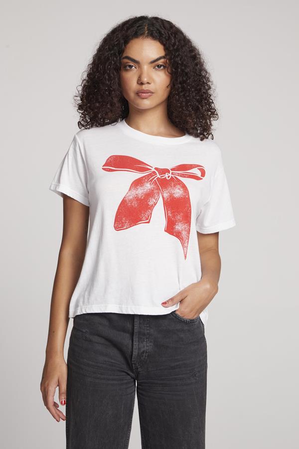 Chaser-Red Bow T-Shirt