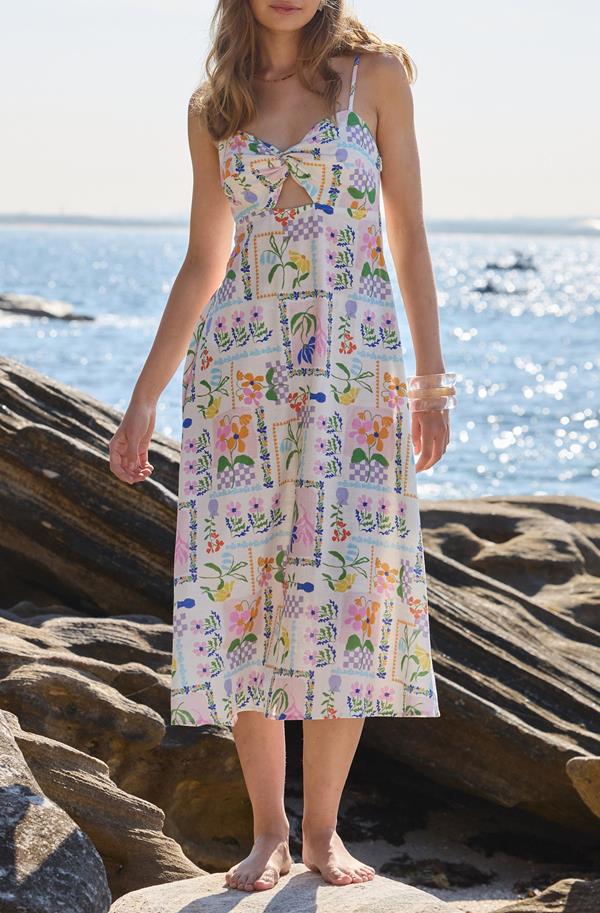 Nikita Twist Midi Dress