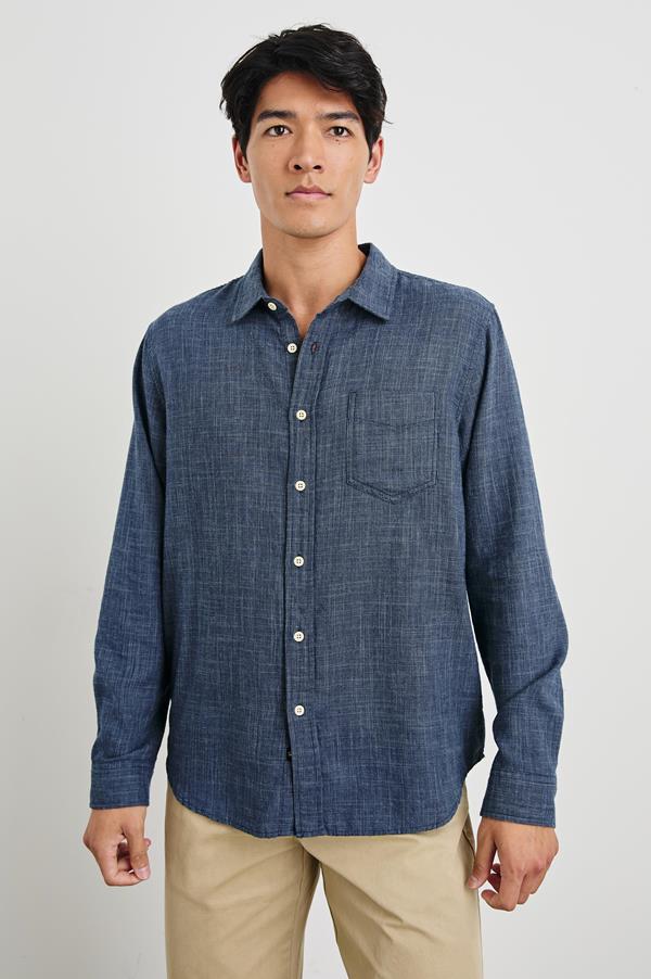Fairfax Long Sleeve 1 Pocket Shirt
