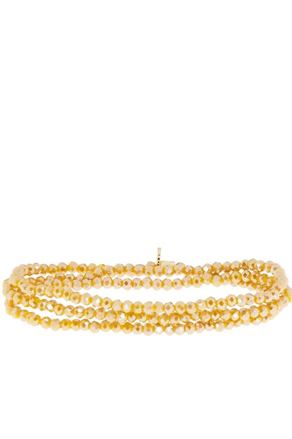 Mini Stretch Crystal Beaded Bracelet