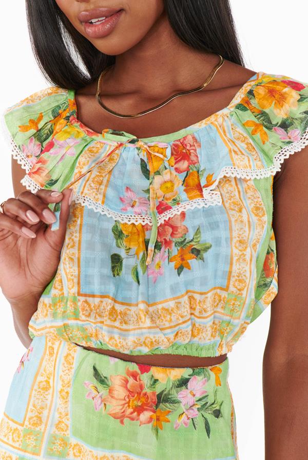 Carson Ruffle Top