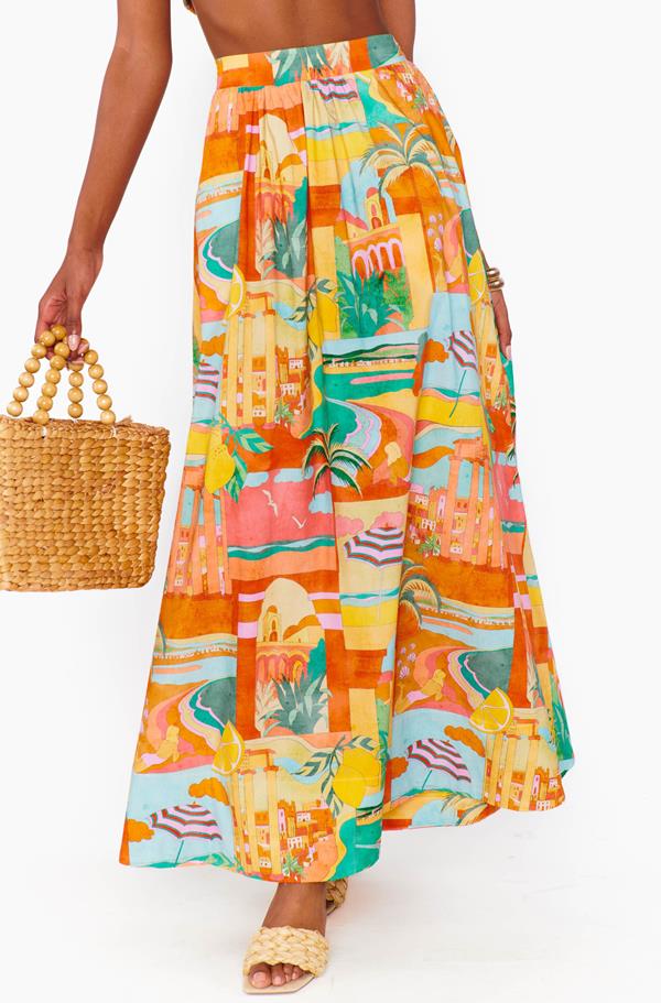 Postcards Pisa Maxi Skirt