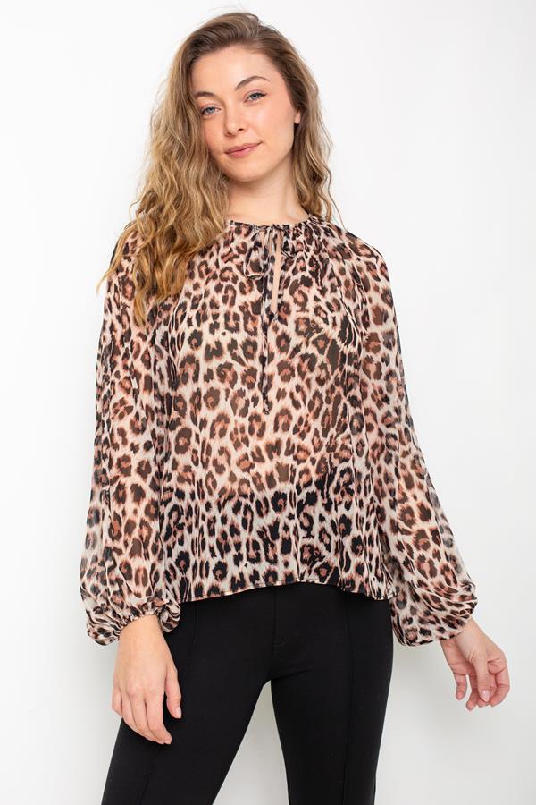 Soft Printed Boheme Blouse