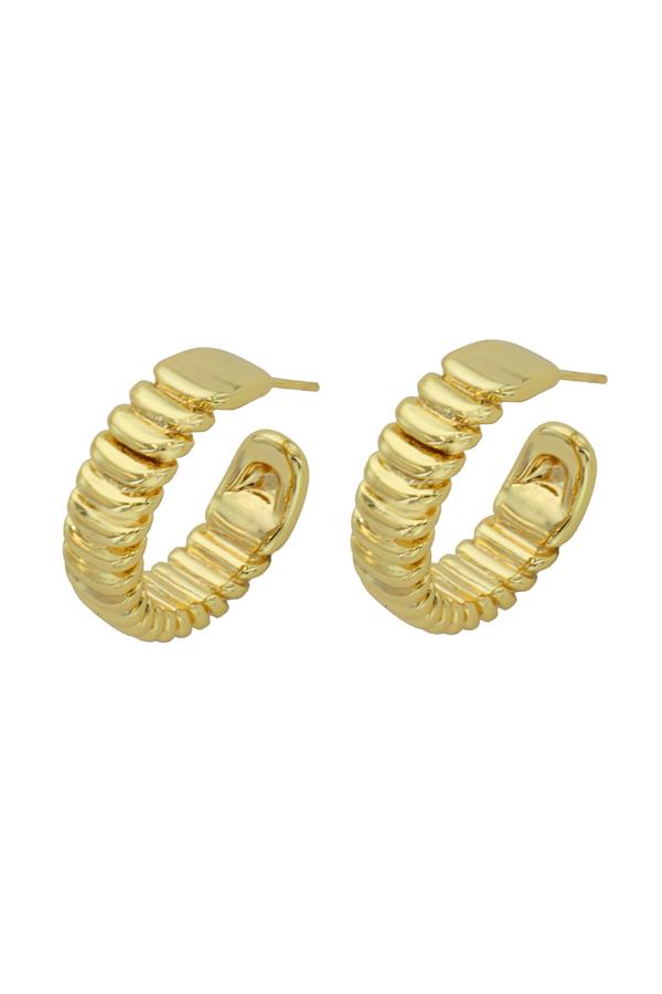 Rigged Hoop Earrings