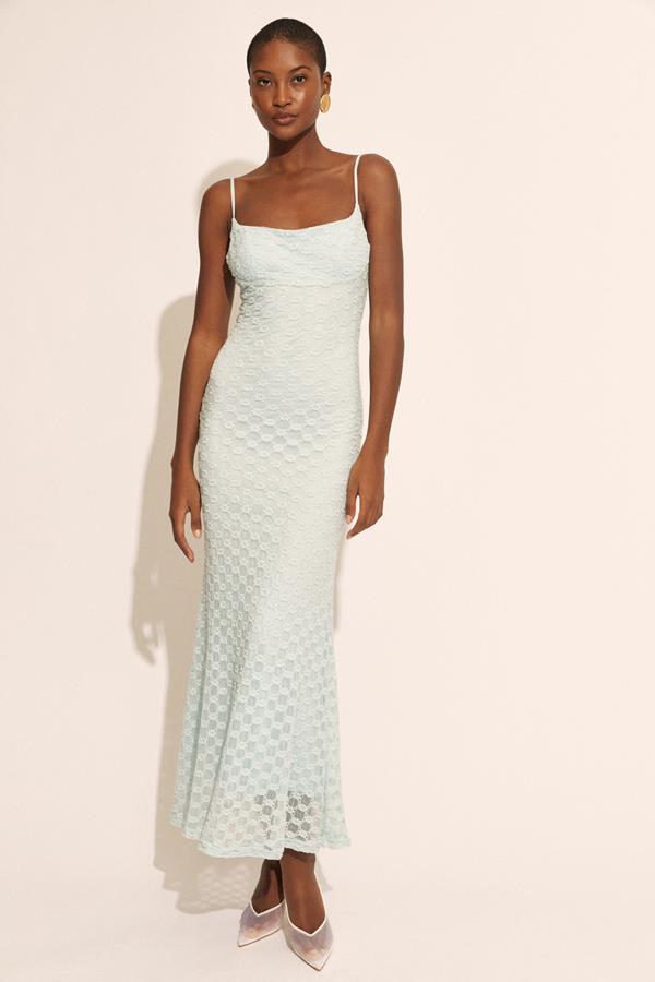 Adoni Mesh Midi Dress