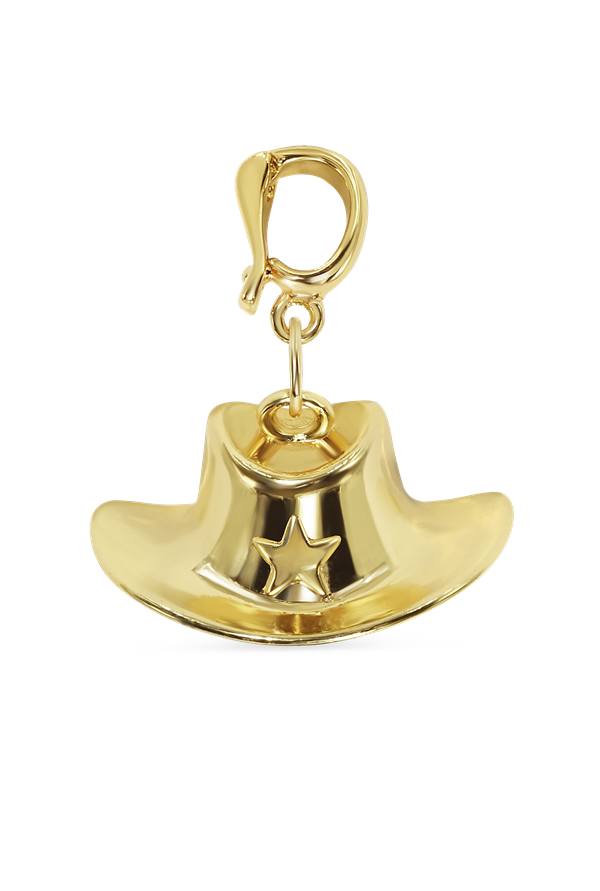 Cowgirl Hat Charm