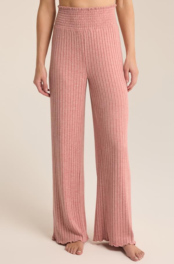 Dawn Smocked Rib Pant