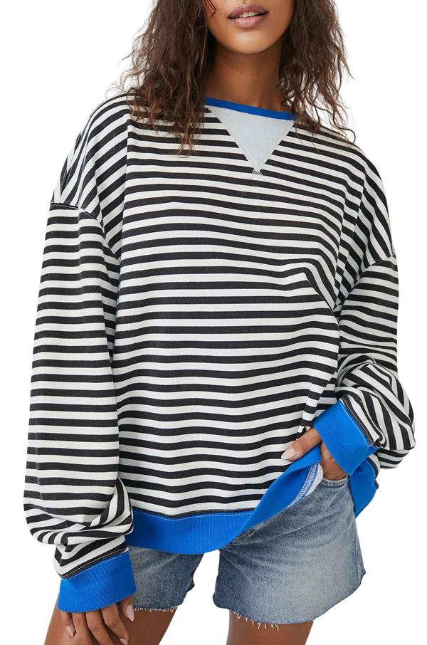 Classic Striped Crew