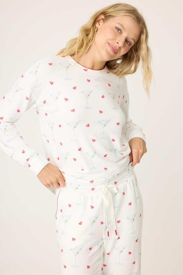 Happy Hour Martini Long Sleeve