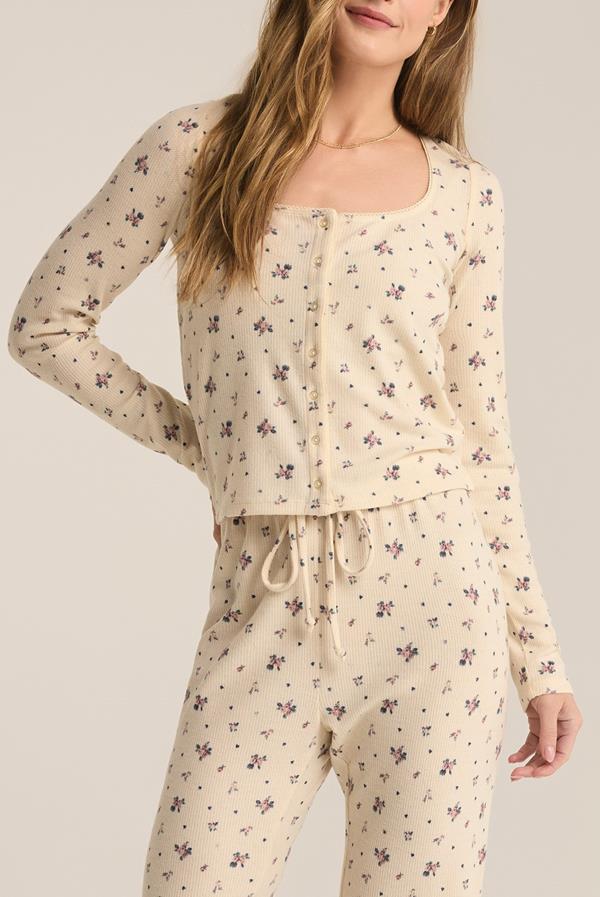 Tess Rosebud Ls Top