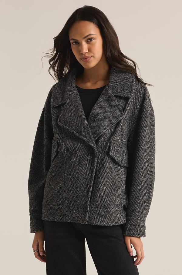 Ari Herringbone Coat