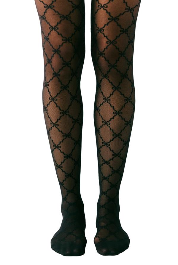 Ribbon Chain Tights