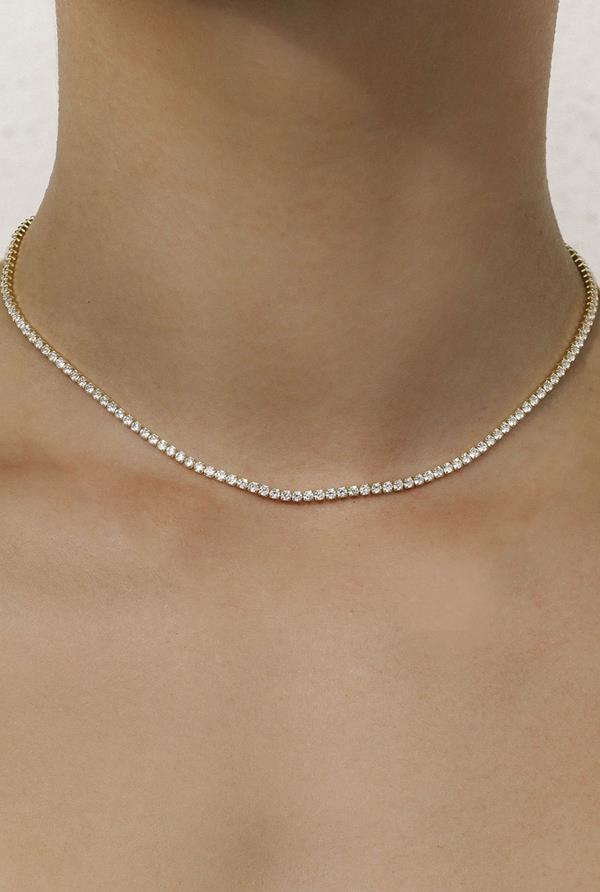 Tennis Diamond Necklace