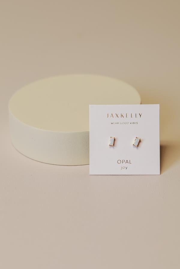 White Opal Baguette