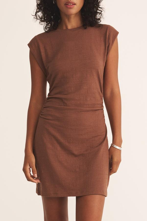 Camino Textured Mini Dress