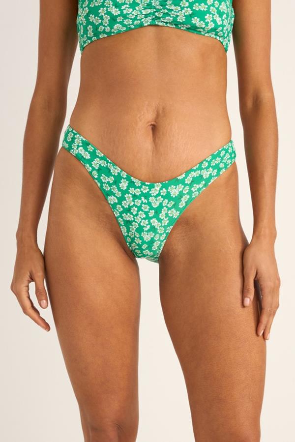 Evergreen Floral Holiday Pant
