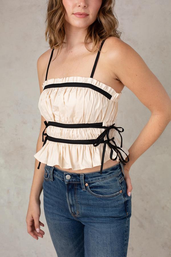 Madeline Side Tie Top