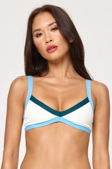 Cream/Deepteal/Seaspray Taylor Top