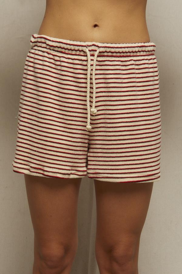 Loop Terry Stripe Short